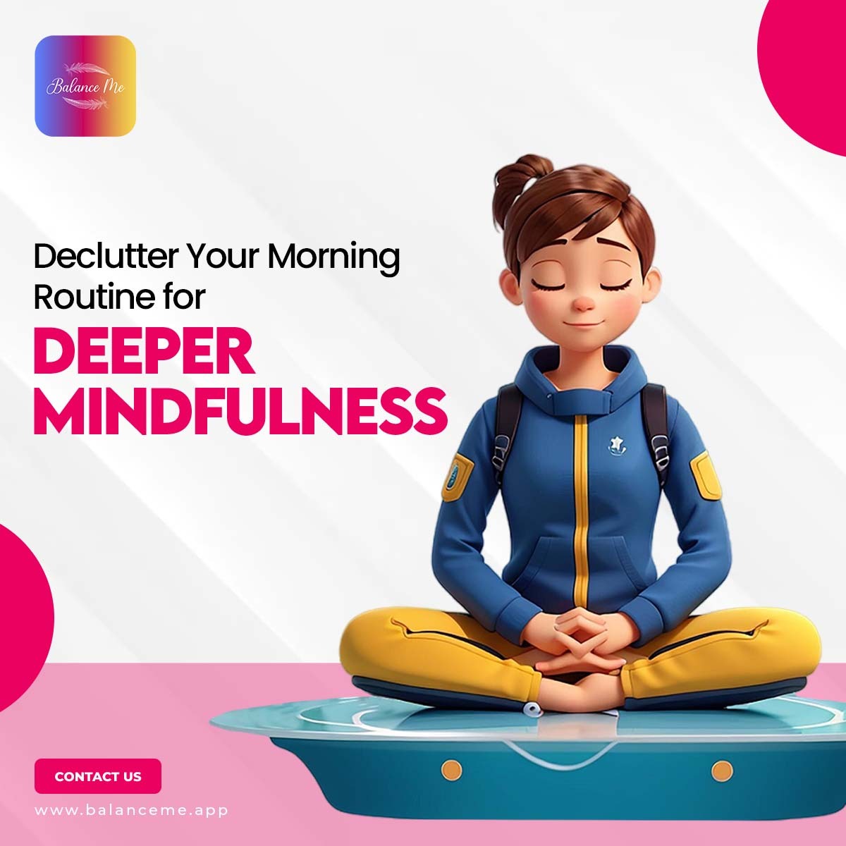 Declutter your morning routine for mindfulness and peace