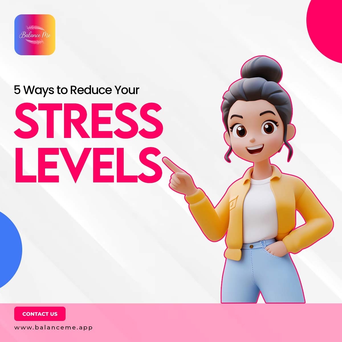 Five effective ways to reduce stress levels